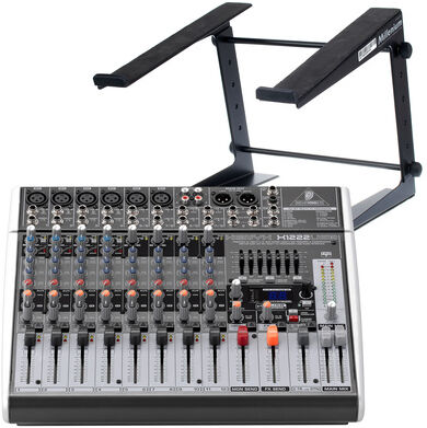 Behringer Xenyx X1222 USB Bundle Negro