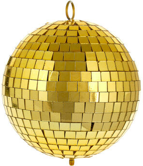 EuroLite Mirror Ball 15 cm gold