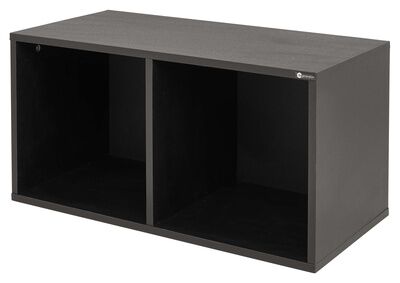 Fun Generation Vinyl Shelf Two Black Negro