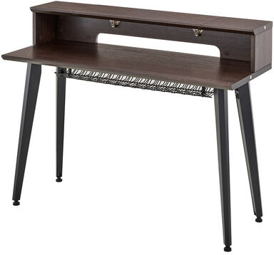 Gator Frameworks Elite Keyboard Desk 61 BRN Dark Walnut Brown