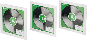 Fun Generation 12" Record Frame white Blanco