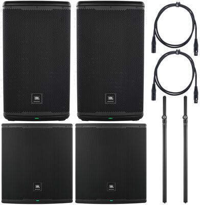 JBL EON 712 Power Bundle Negro