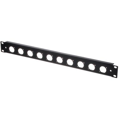 Thon Rack Panel 1U 10 XLR 90° Thon Rack Panel 1U 10 XLR 90°