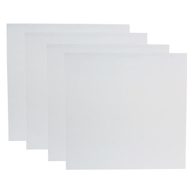 t.akustik Melamine 50 100/100 WH 4pcs Blanco t.akustik Melamine 50 100/100 WH 4pcs Blanco