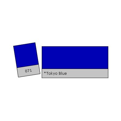 Lee Filter Roll 071 Tokyo Blue Tokyo Blue Lee Filter Roll 071 Tokyo Blue Tokyo Blue