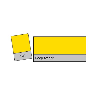 Lee Filter Roll 104 Deep Amber Deep Amber Lee Filter Roll 104 Deep Amber Deep Amber