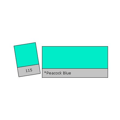 Lee Filter Roll 115 Peacock Blue Peacock Blue Lee Filter Roll 115 Peacock Blue Peacock Blue