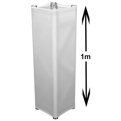 Duratruss TrussCover 1m B1 White Blanco Duratruss TrussCover 1m B1 White Blanco