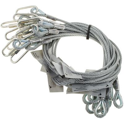 Stairville Safety Set 100cm/6mm 10pcs. Stairville Safety Set 100cm/6mm 10pcs.