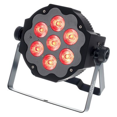 Varytec LED Pad7 7x10W 6in1 RGBAWUV BL Negro Varytec LED Pad7 7x10W 6in1 RGBAWUV BL Negro