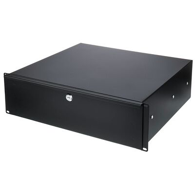 Flyht Pro Rack Drawer 19" 3U 40 cm lock Negro Flyht Pro Rack Drawer 19" 3U 40 cm lock Negro