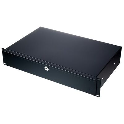 Flyht Pro Rack Drawer 19" 2U 28 cm lock Negro Flyht Pro Rack Drawer 19" 2U 28 cm lock Negro