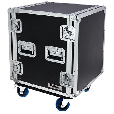 Flyht Pro Rack 12U Live 45 Wheels Negro Flyht Pro Rack 12U Live 45 Wheels Negro