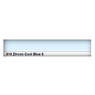 Lee Filter Roll Zircon 818 Zircon Cool Blue 6 Lee Filter Roll Zircon 818 Zircon Cool Blue 6