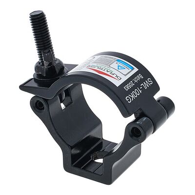Duratruss BIG Jr. Clamp 100kg Black Negro Duratruss BIG Jr. Clamp 100kg Black Negro