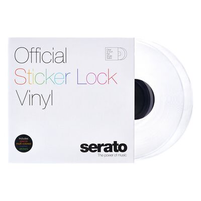 Serato 12" Sticker Lock Control Vinyl Serato 12" Sticker Lock Control Vinyl