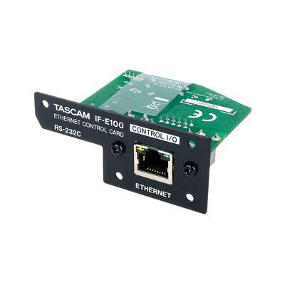 Tarjeta de extensión Ethernet Tascam IF-E100 - Control de red Tarjeta de extensión Ethernet Tascam IF-E100 - Control de red