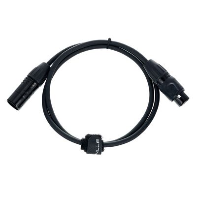 Stairville PDC5BK IP65 DMX Cable 1m 5pin Stairville PDC5BK IP65 DMX Cable 1m 5pin