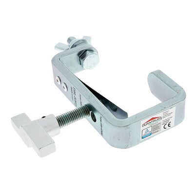 Duratruss C-Hook 50kg TÜV 35-51mm Plata Duratruss C-Hook 50kg TÜV 35-51mm Plata