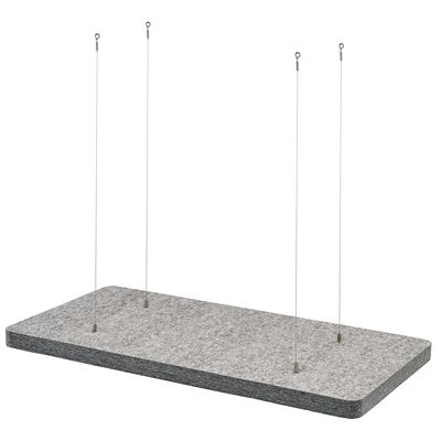 t.akustik PET Ceiling Absorber 120 SGR Gris plateado t.akustik PET Ceiling Absorber 120 SGR Gris plateado