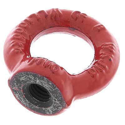 Stairville Ring Nut M10 high-strength Red Stairville Ring Nut M10 high-strength Red
