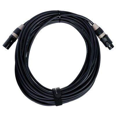 Stairville PDC5CC IP65 DMX Cable 15m 5pin Black Stairville PDC5CC IP65 DMX Cable 15m 5pin Black