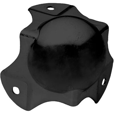 Adam Hall 4124 BLK Ball Corner medium black Adam Hall 4124 BLK Ball Corner medium black