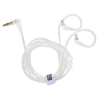 Clear Tune Monitors IEM Cable 127cm Clear Clear Clear Tune Monitors IEM Cable 127cm Clear Clear