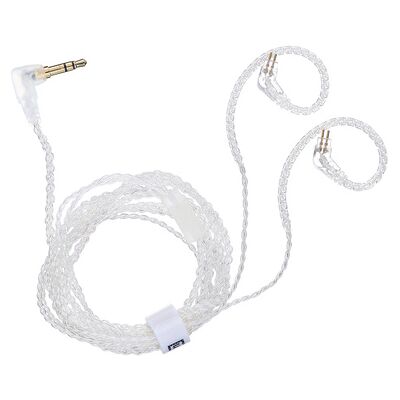 Clear Tune Monitors IEM Cable 152cm Clear Clear Clear Tune Monitors IEM Cable 152cm Clear Clear