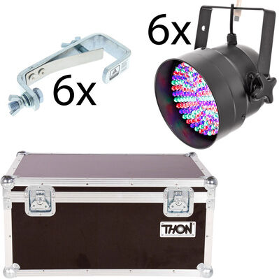 Stairville LED PAR 56 B 6er Road Kit MK2 Stairville LED PAR 56 B 6er Road Kit MK2