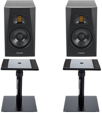 Adam T5V Desktop Stand Bundle