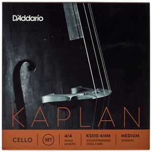 Daddario KS510-4/4M Kaplan Cello Medium