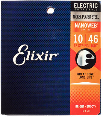 Elixir 12450 Nanoweb 12 String