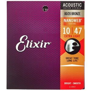 Elixir Nanoweb Extra Light Acoustic