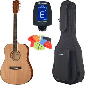 Brümmer Acoustic Guitar Set 1 Negro