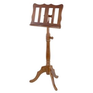 K&M ; 117 Wooden Music Stand Walnut Nogal