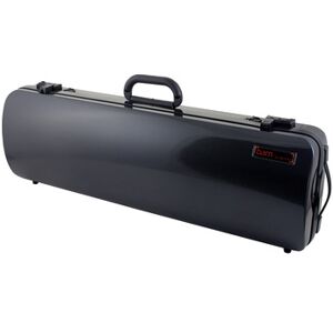 bam 2001XLC Hightech Violin Case Aspecto de carbono negro