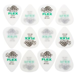 Dunlop Tortex Flex Picks 0,88 12 Blanco