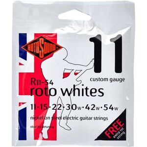 Rotosound Whites 11-54 Nickel Strings