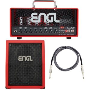 Engl 70th Anni.E606 Ironbal 212 Set Rojo con frontal en negro