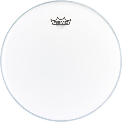 Remo 14" Powerstroke 4 Coated blanco