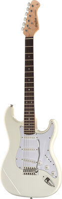 Harley Benton ST-20 WH Standard Series Blanco