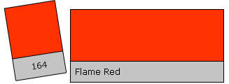 Lee Filter Roll 164 Flame Red Flame Red