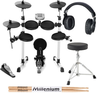 Millenium MPS-150 E-Drum Set Bundle