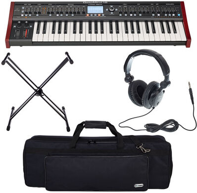 Behringer DeepMind 12 Bag/Stand Bundle Negro