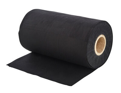 Stairville Stage Skirt Roll 160g/m² 40cm Negro