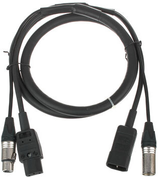 Stairville IEC-DMX3P Hybrid-Cable 1,5m