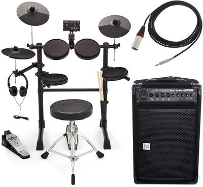 Millenium HD-120 E-Drum Set Bundle