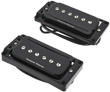 Seymour Duncan SHPR-1S P-Rail Set Arched BK Negro