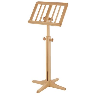 K&M ; 116/1 Wooden Music Stand Beech Haya K&M ; 116/1 Wooden Music Stand Beech Haya